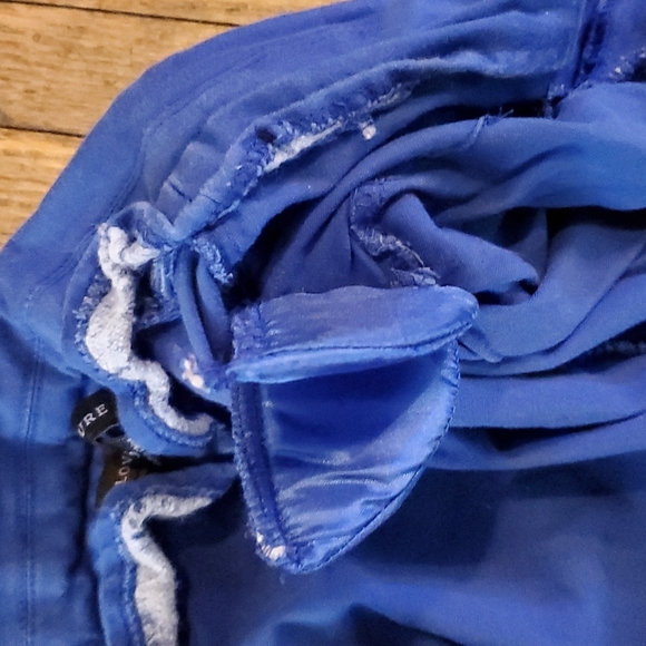 Blue Cotton Blazer - Picture 4 of 5